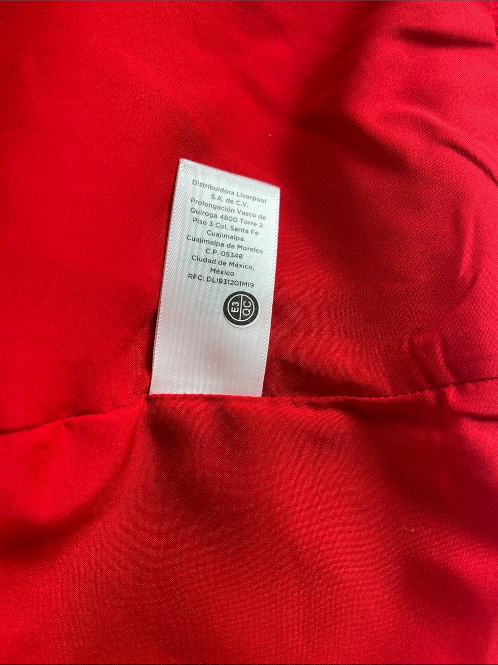 Talbots Red Wool Blend Blazer with Pockets Gold-Tone Buttons Sz 16W - Picture 9 of 10